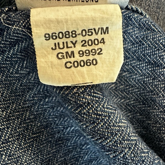 VTG ‘04 Harley Davidson Mens XL Blue Button Up Long Sleeve Denim Embroidered. - Picture 7 of 16